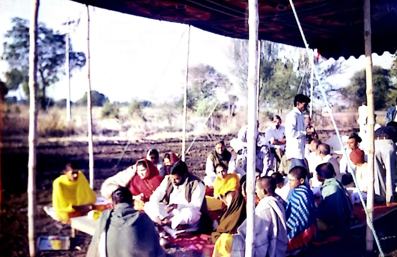 Dhanvantari Bhavan – Bhumipujan -  08.02.2001.